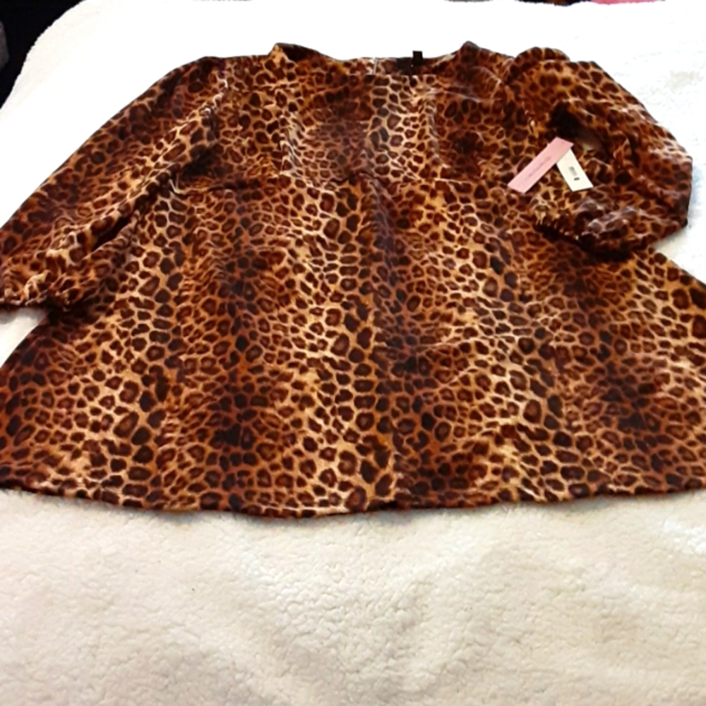 Printed mini dress